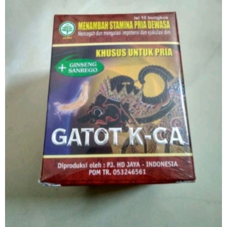 Kapsul Gatot Kaca 100% Original untu menambah stamina pria dewasa