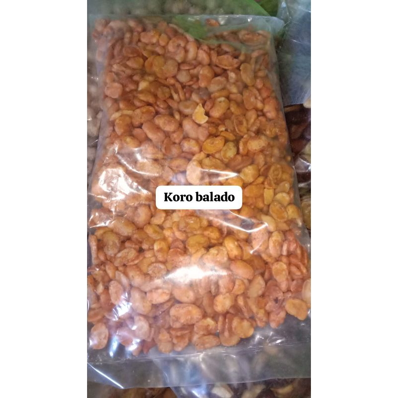 

Kacang Koro Balado,SNACK KILOAN Berat 500gr