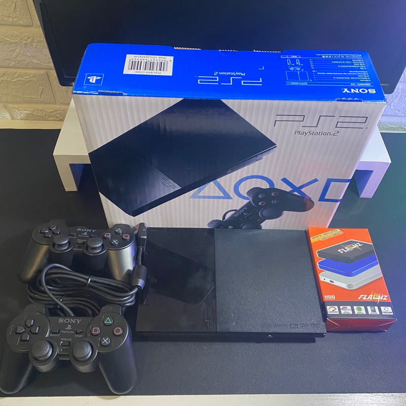 PS2 SLIM HARDISK 120GB ISI 135GAME