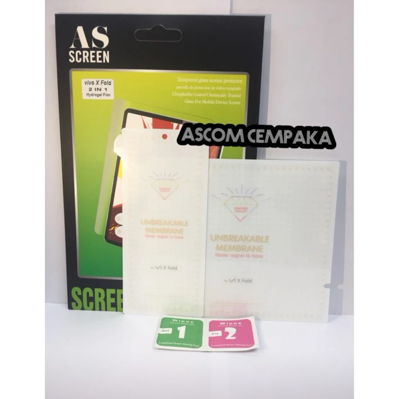 Vivo X Fold 2in1 || Hydrogel Vivo x fold 2in1 Antigores Clear