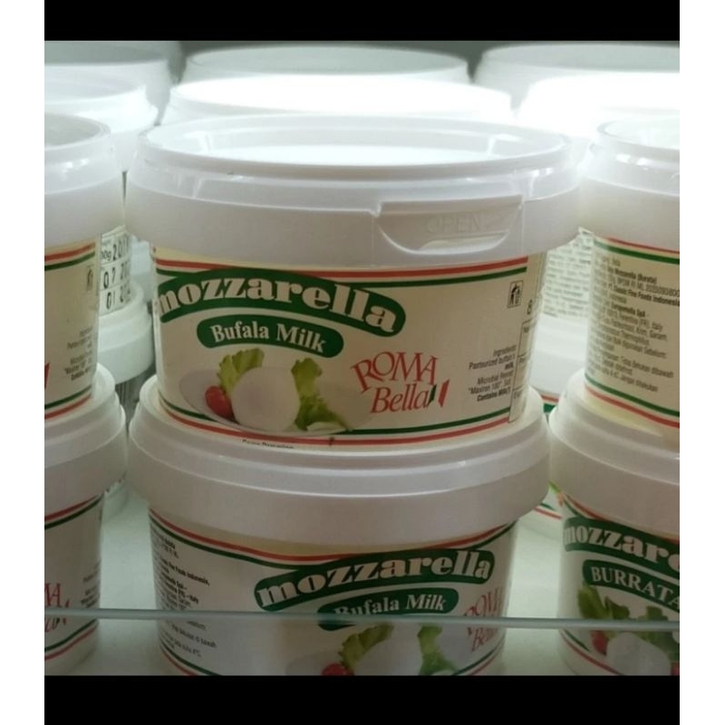 

mozzarella buffalo bufala milk cheese keju Frozen 100gr