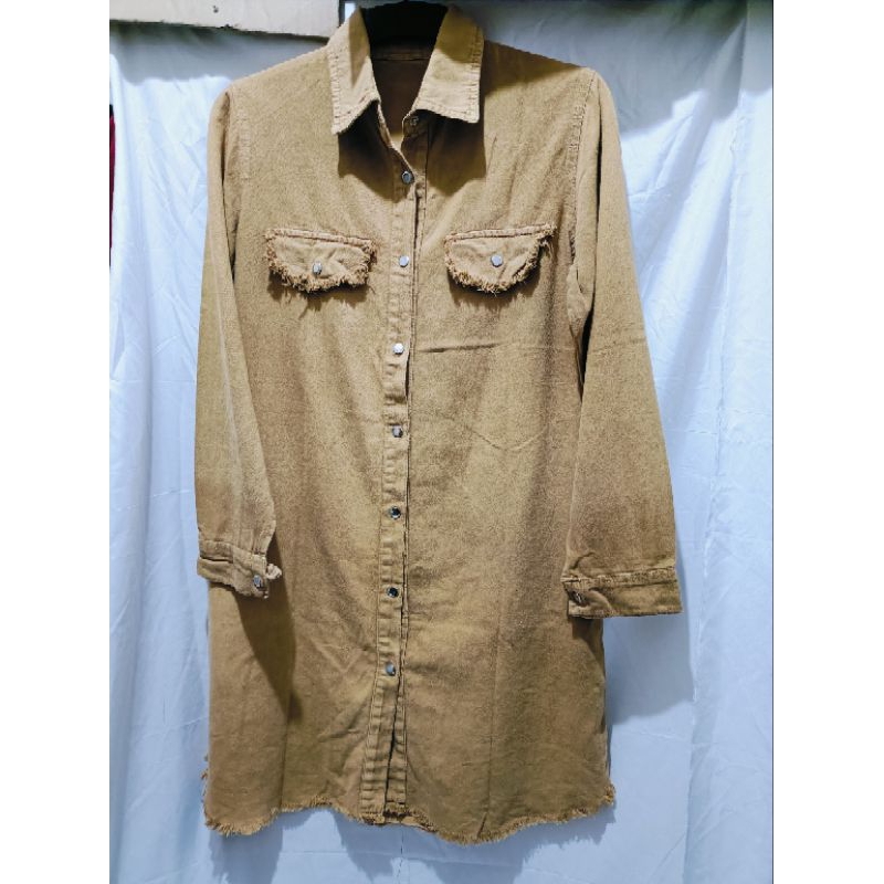 PL Tunik jeans wanita.