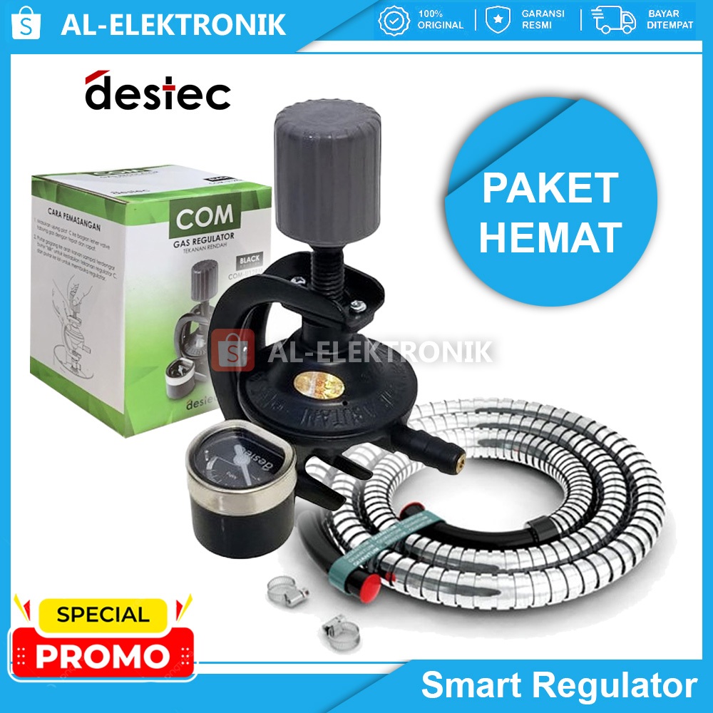 Destec Regulator Gas Regulator Kompor Gas / Selang Gas / Selang Regulator Kompor Gas Selang Regulato