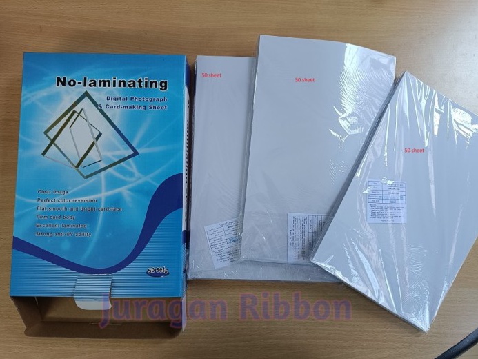 

SPESIAL BULAN INI Kertas PVC Instant ID Card Inkjet A4 Putih Tebal 76mm high quality