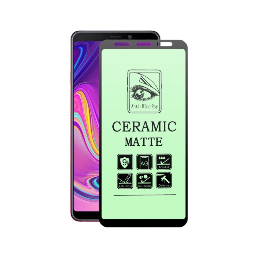 Samsung A950 A9 2018 6.3" Anti Gores Ceramic Matte Glare Anti Minyak