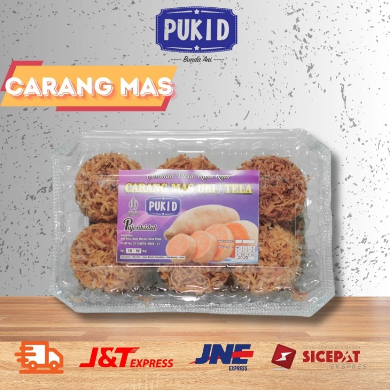 

Carang Mas Ubi - Snack Olahan Ubi