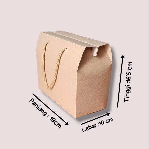 

Gable Box / Gift Box Hampers / Box Hampers Kraft Polos / Box Packaging