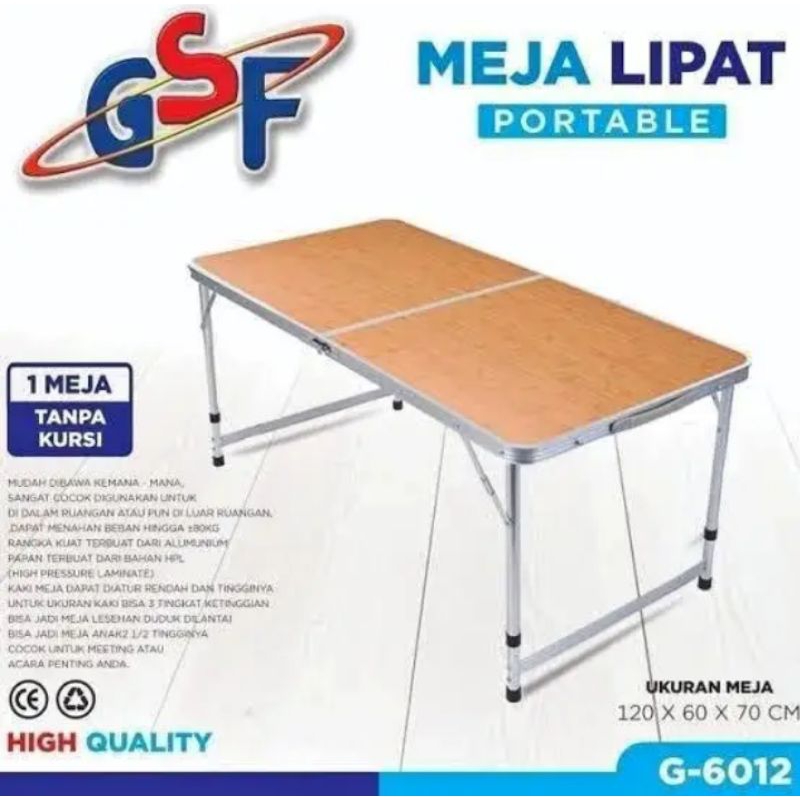 meja lipat jualan meja lipat portable meja lipat koper