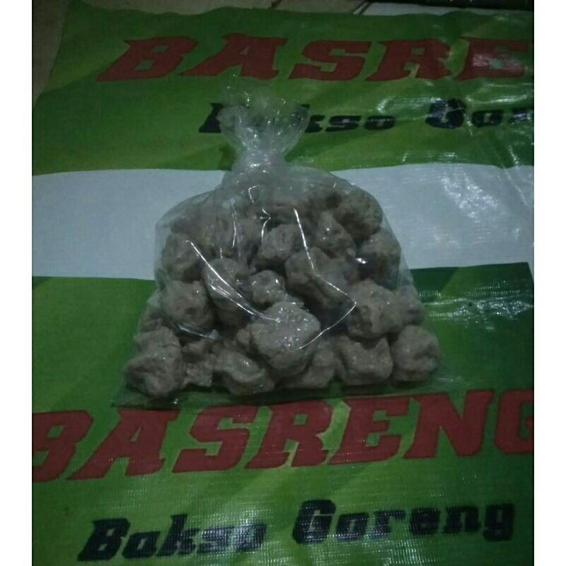 

Basreng/bakso goreng,mentah,mekar,1bks isi 25 buah