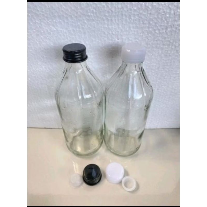 Botol kaca 500ml, botol jus, botol madu
