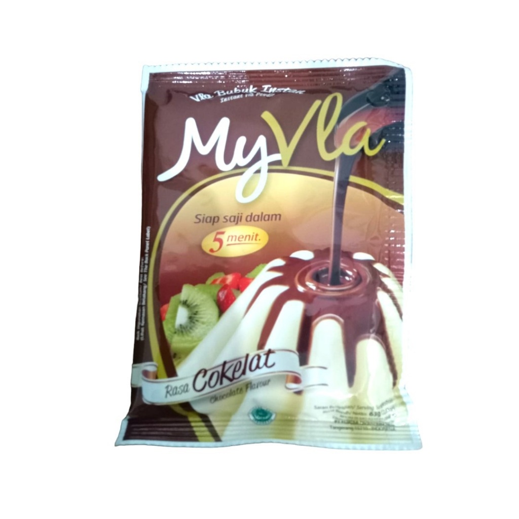 

Nutrijell Nutrijel Coklat Cokelat Chocolate My Vla (Satuan)