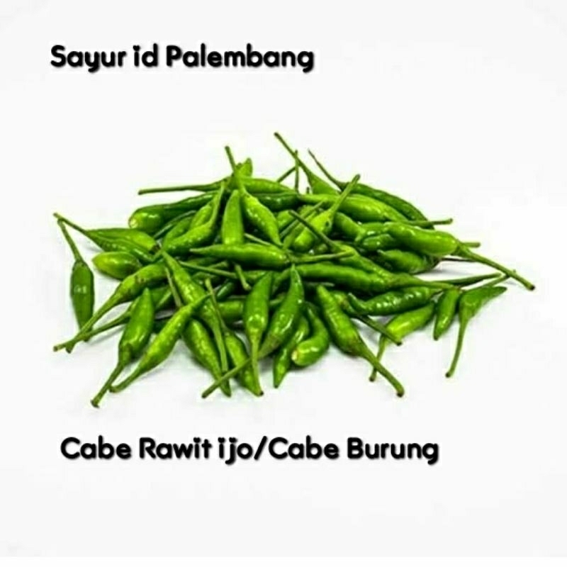 

[ DIKIRIM INSTAN ] Cabe Rawit ijo - Sayur id Palembang