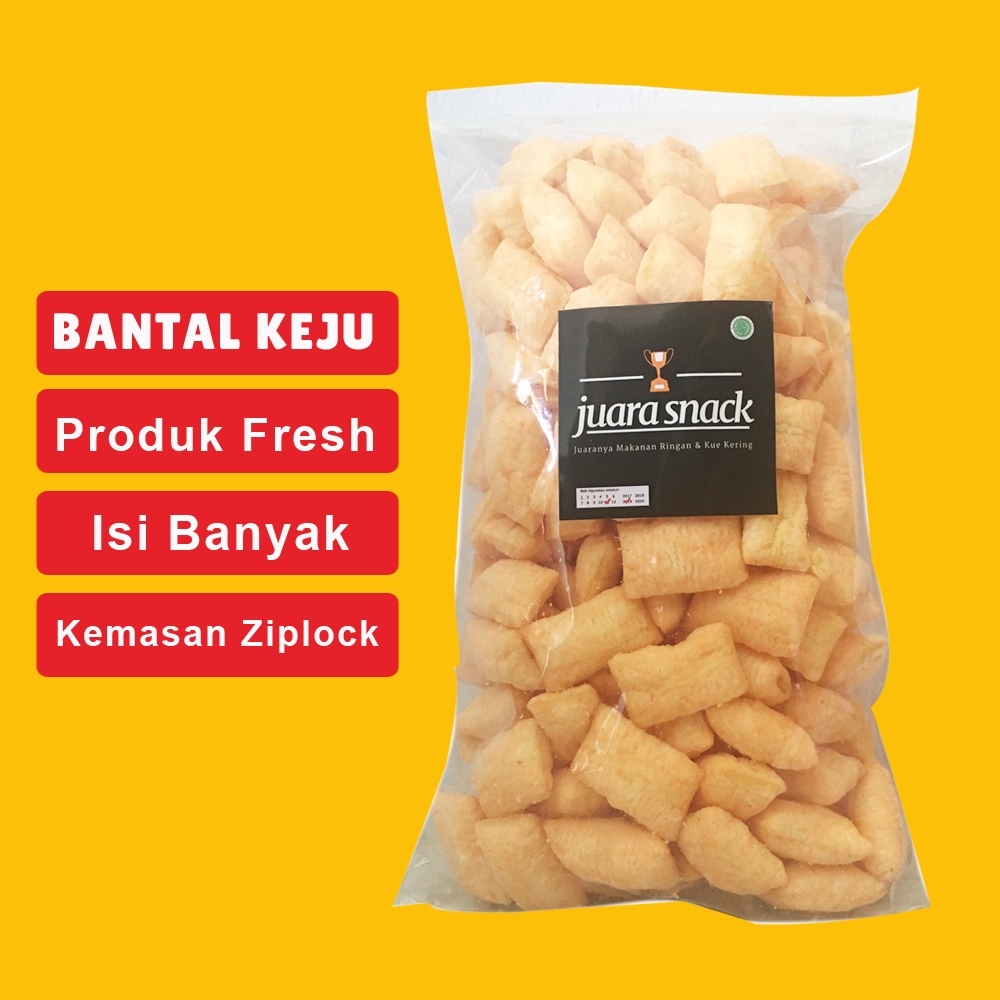 

Juara Snack - Snack Bantal Keju 200gr