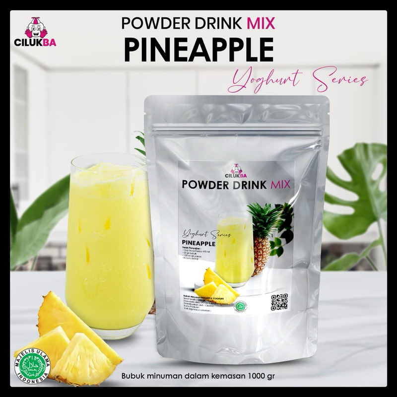 

Bubuk Minuman Rasa Pineapple Yoghurt 1 kg / Powder Drink Mix