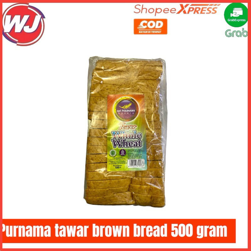 

PURNAMA TAWAR BROWN BREAD 500 GRAM