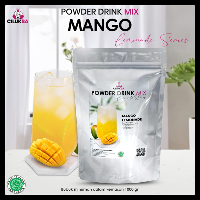 

Bubuk Minuman Rasa Mango Lemonade 1 kg / Powder Drink Mix