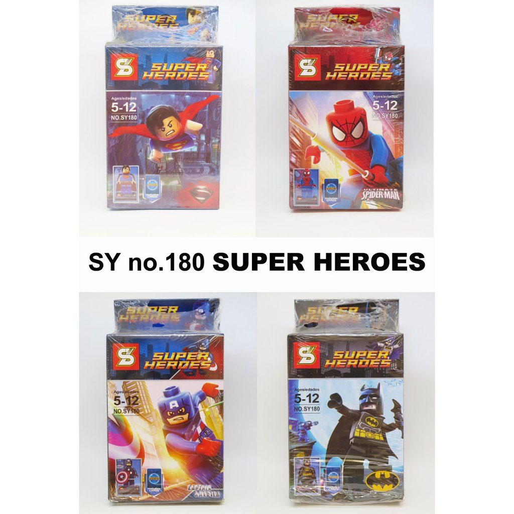 SY180 Minifigure Super Heroes Lego Compatible