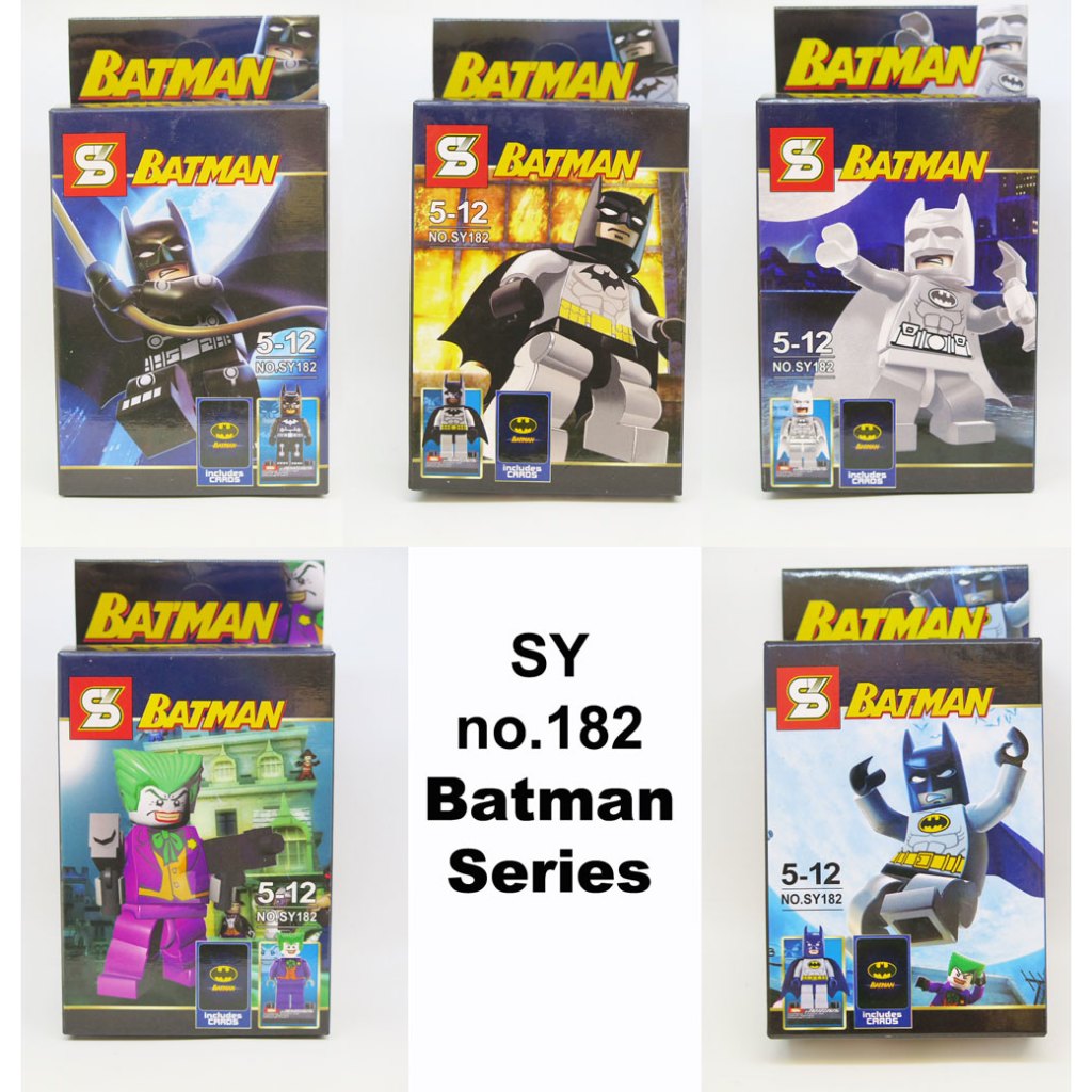 SY182 Minifigure Batman Series Lego Compatible