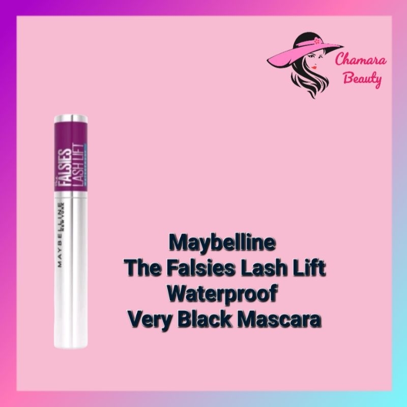 Maybelline The Falsies Lash Lift Waterproof Very Black Mascara,maskara maybelline,maskara maybeline,