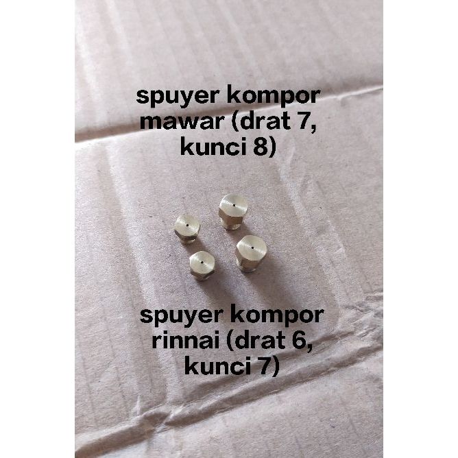 spuyer kompor mawar & spuyer kompor rinnai