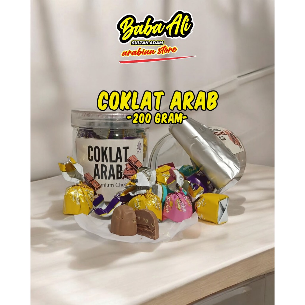 

COKLAT ARAB/ TURKY 200 GRAM
