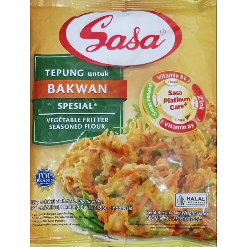 

TEPUNG SASA BAKWAN 225G