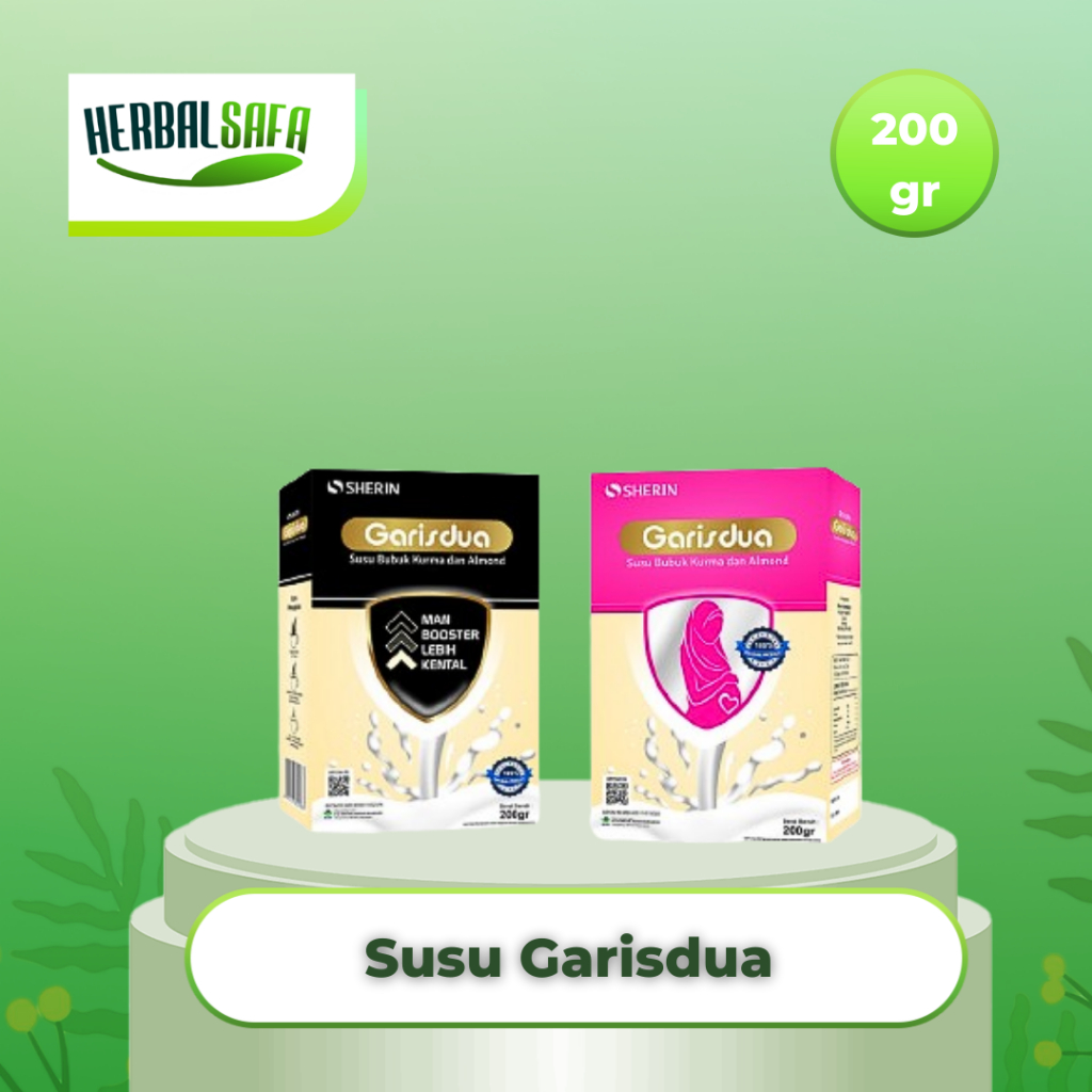 

Susu Promil GARISDUA 200 gr ORIGINAL | SHERIN | Susu Promil Wanita/Pria