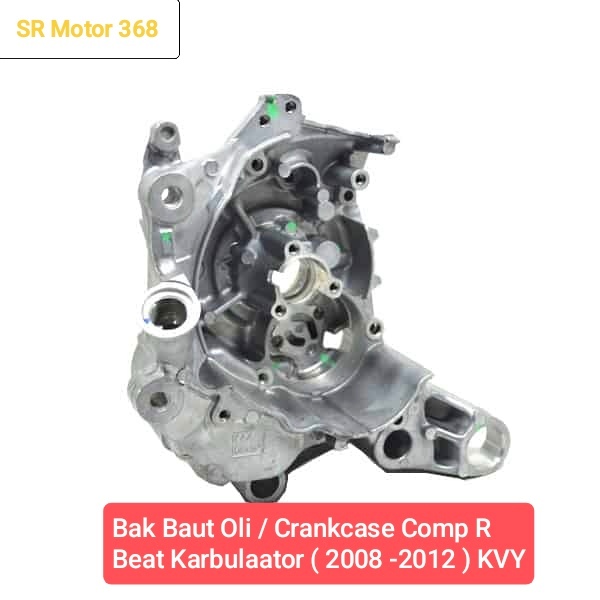 Tutup Mesin Oli Beat Karbu / Bak Baut Oli Beat Karbu /# Crankcase Comp R Beat / Tutup Mesin bagian O