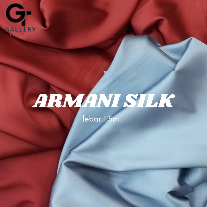 SATIN ARMANI / ARMANI SILK /ARMANI PREMIUM SILK