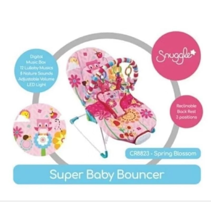 SNUGGLE SUPER BABY BOUNCER / BABY BOUNCER / PRELOVED BABY BOUNCER