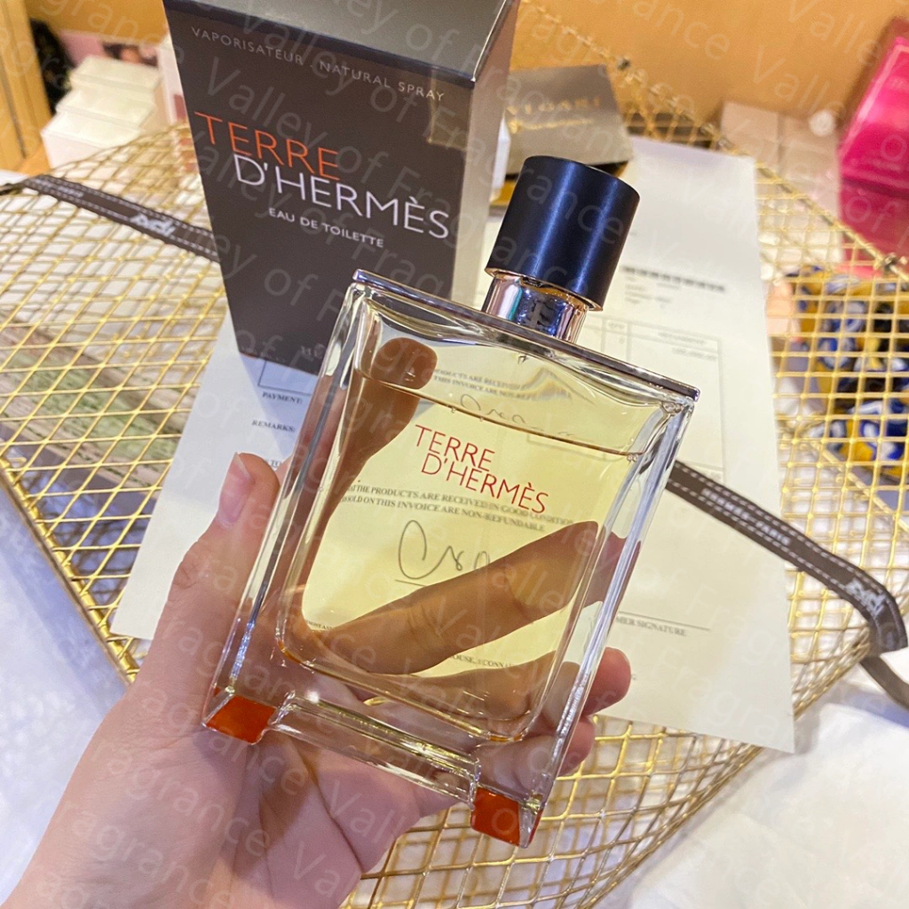 【100% ORIGINAL】Hermes Parfum Terre D'Hermès Terre D Hermes 100ml Eau De Toilette EDT for Pria Men ta