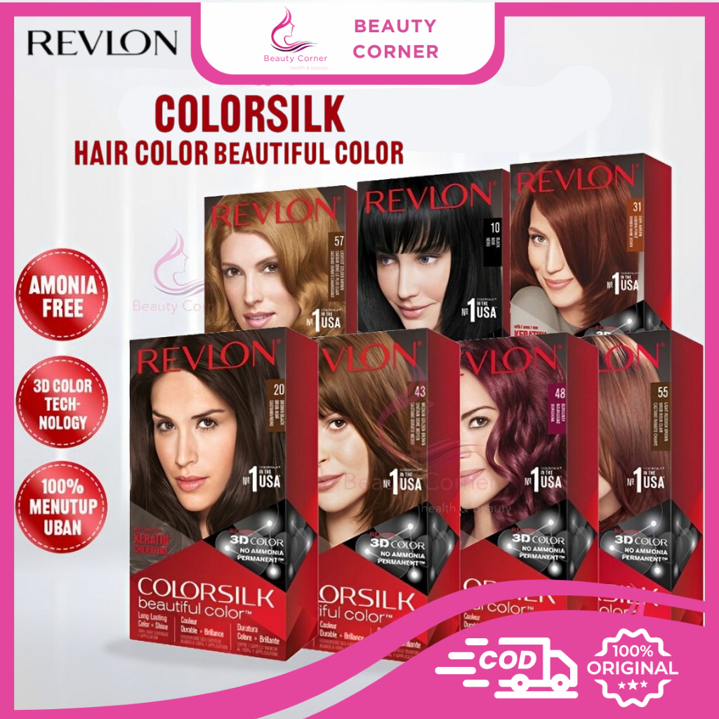 Revlon Colorsilk Beautiful Color Pewarna Rambut / Cat Rambut