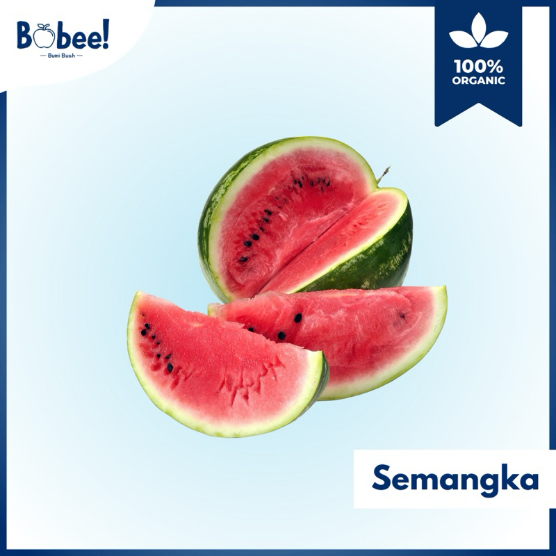 

Buah Semangka Merah 1 Pcs Super Fresh & Premium | Bobee.official - (Instant/Sameday)