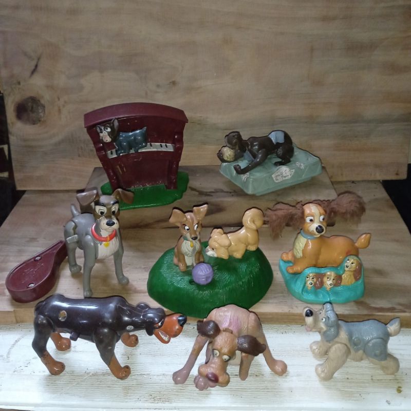 happy meal toys lady and the tramp series 2001