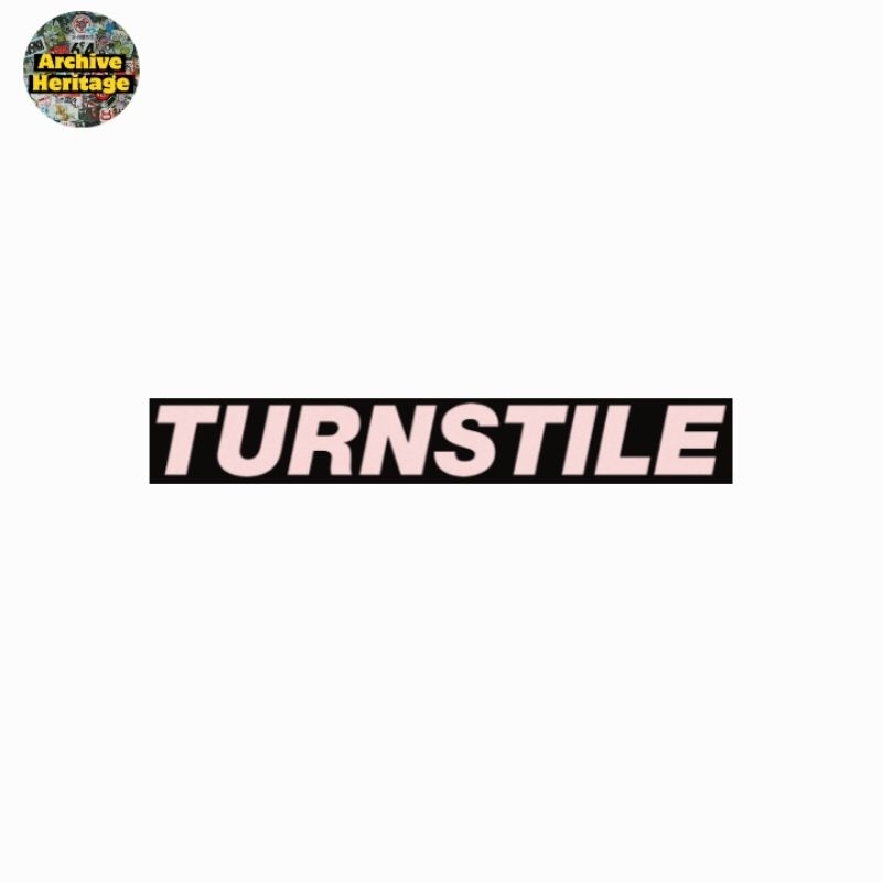 

sticker band Turnstile hardcore punk stiker