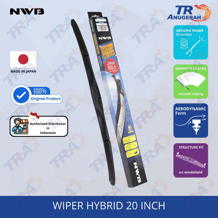 Wiper Blade Depan HYBRID NWB 20 inch