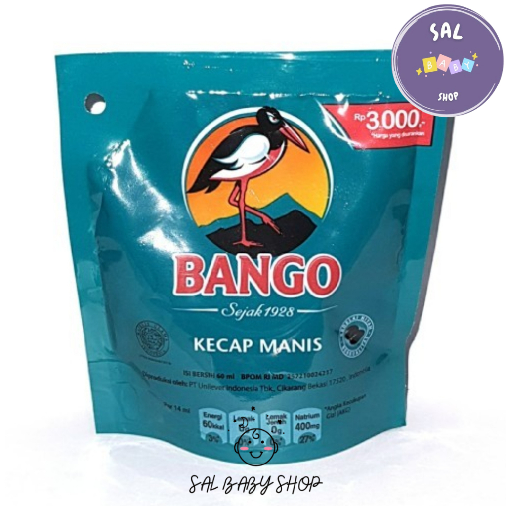 

Kecap BANGO Refill 60 ML Kecap Bango 3000