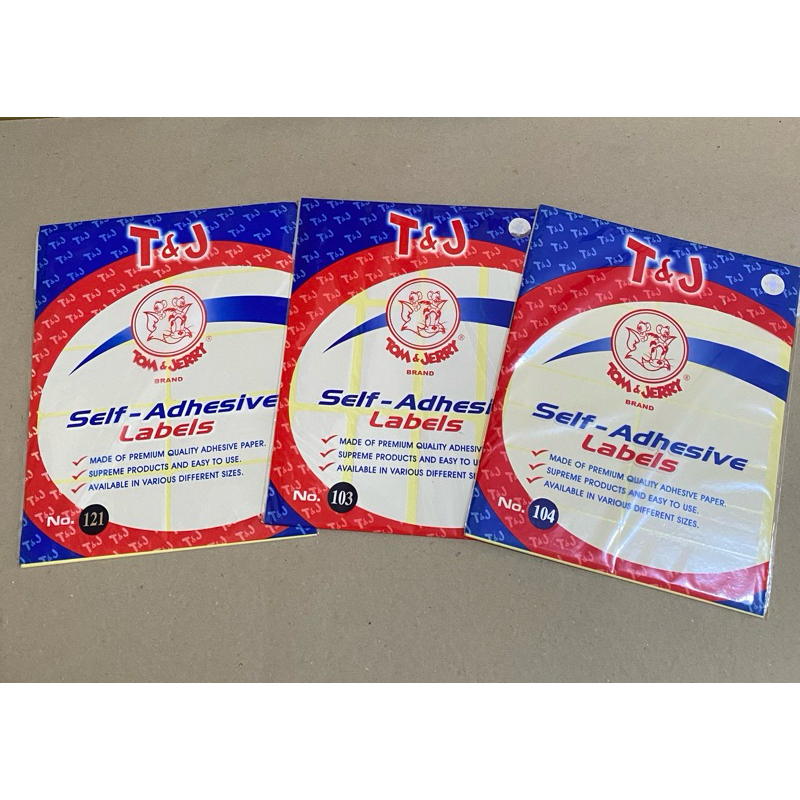 

Label Tom & Jerry / Tom Jerry / 103 / 104 / 121 / Bisa COD