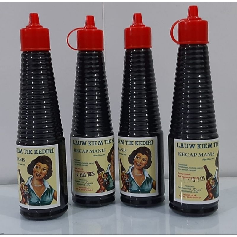 

Kecap Manis Lauw Kiem Tik Kediri || Botol Plastik