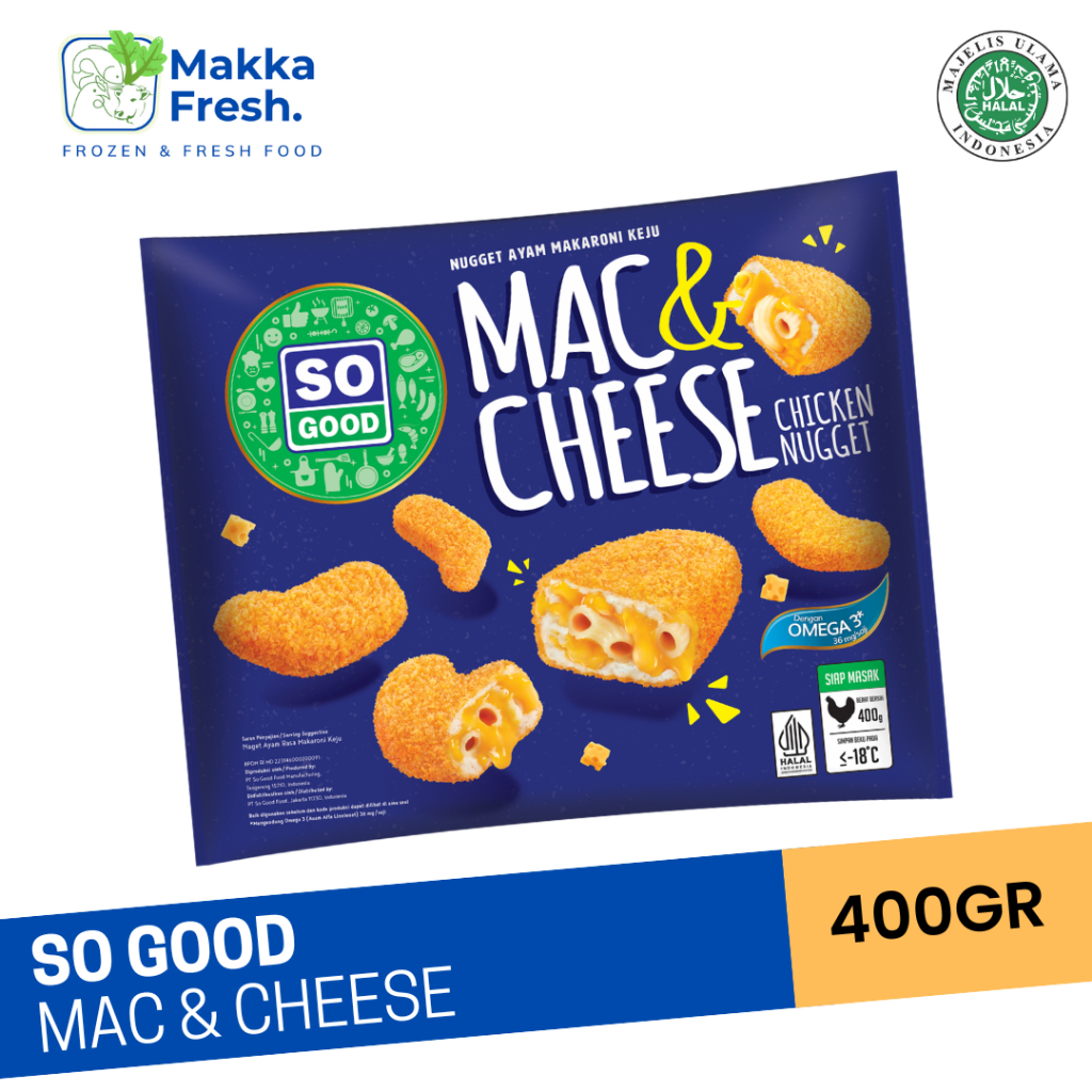 

so good mac & cheese 400 gram