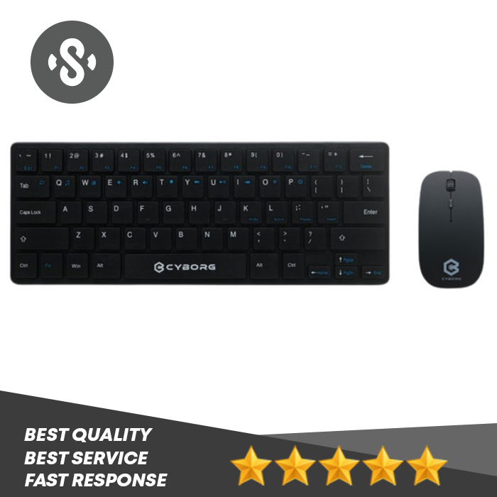Cyborg Wireless Keyboard Mouse CKW-200