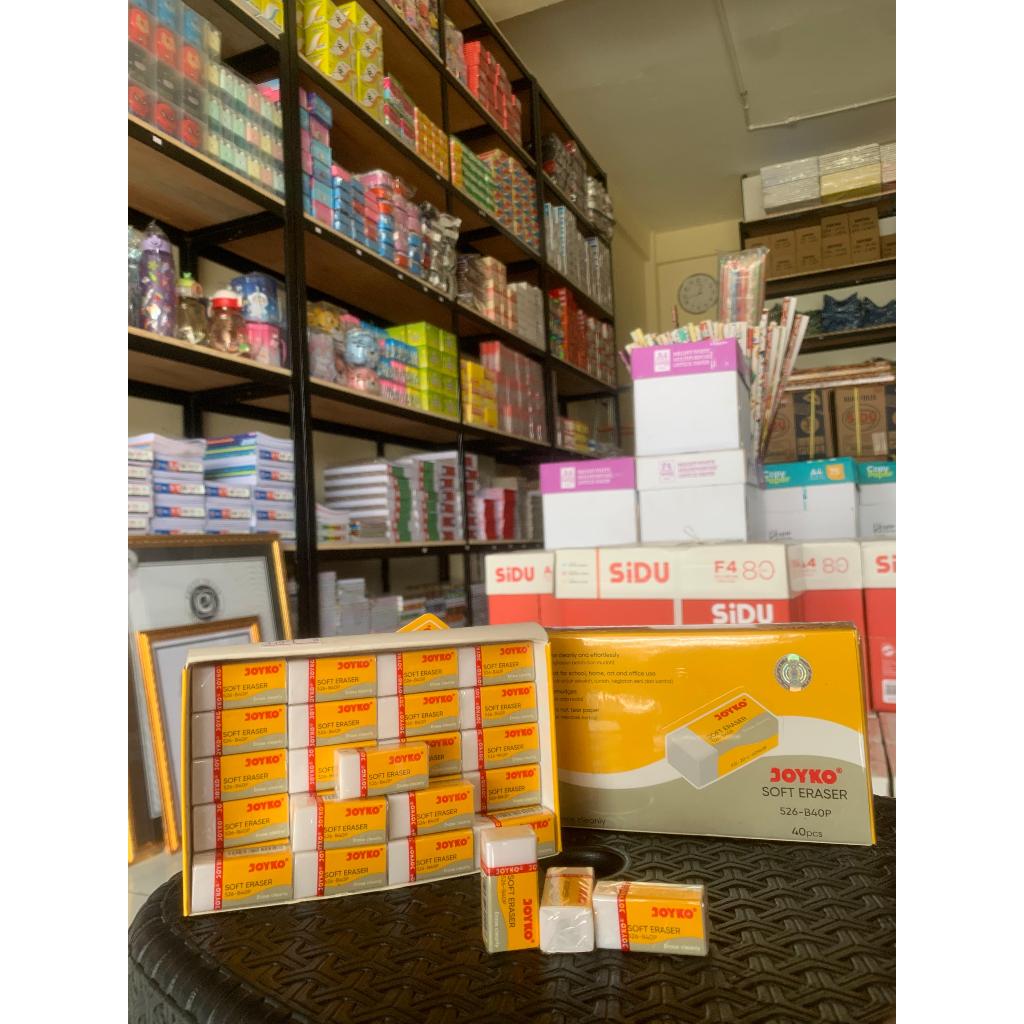 

Ay00! Penghapus Pensil Joyko B40P Pasti Murah 1Pack (Isi 40Pcs)