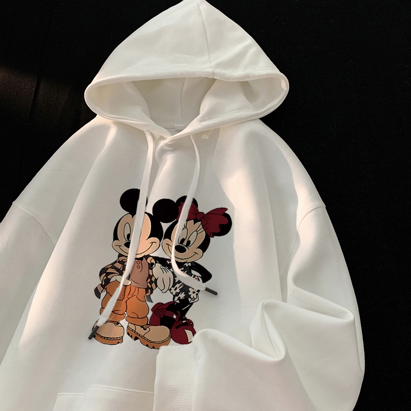 Hoodie Pria |  | Hoodie Disney Prints Korean Style Sweater Cowok Pria Jumper Oversize Premium Pria W