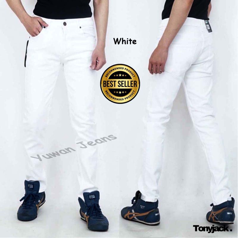 TONY JACK - Celana Panjang Skinny Softjeans Pria Tonyjack Premium Terlaris - Celana Skinny Tony jack