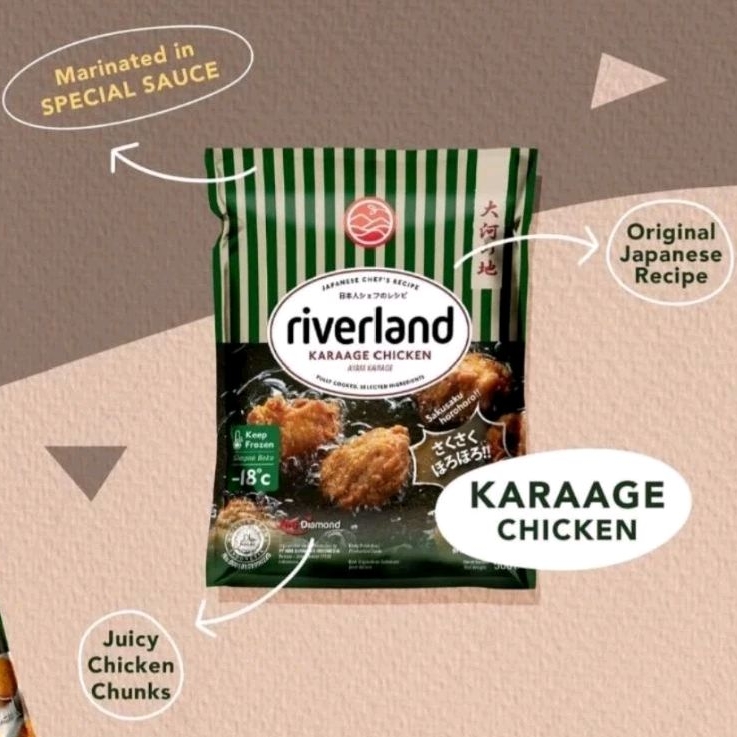 

Riverland Chicken Karaage 500 gram