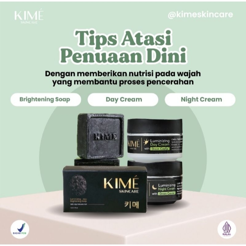 KIME SKINCARE LUMINIZING JEJU BRIGHTENING SOAP
