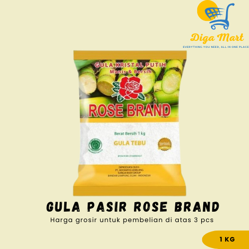 

Gula Pasir Rose Brand 1 Kg (Kuning & Hijau)