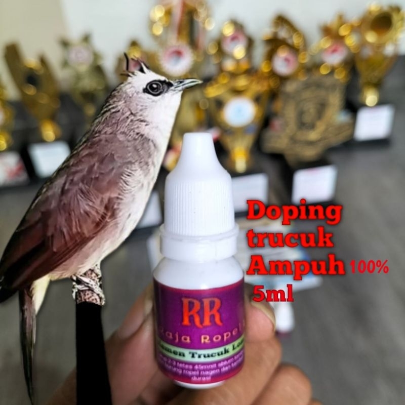 Doping suplemen burung trucuk tetes dosis tinggi  trucukan super ampuh.100% raja ropel original 5ml