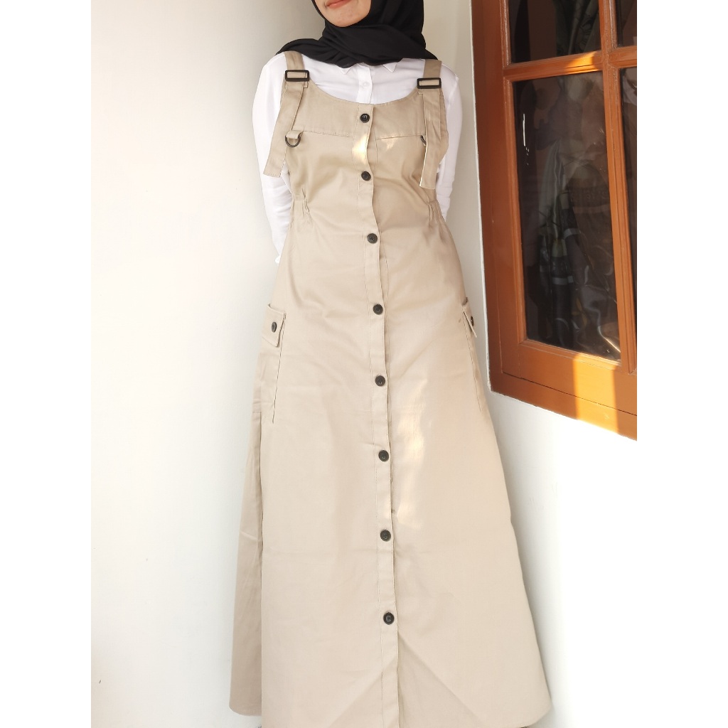 OVERALL WANITA(MAURA)/OVERALL CARGO/MUSLIM WANITA