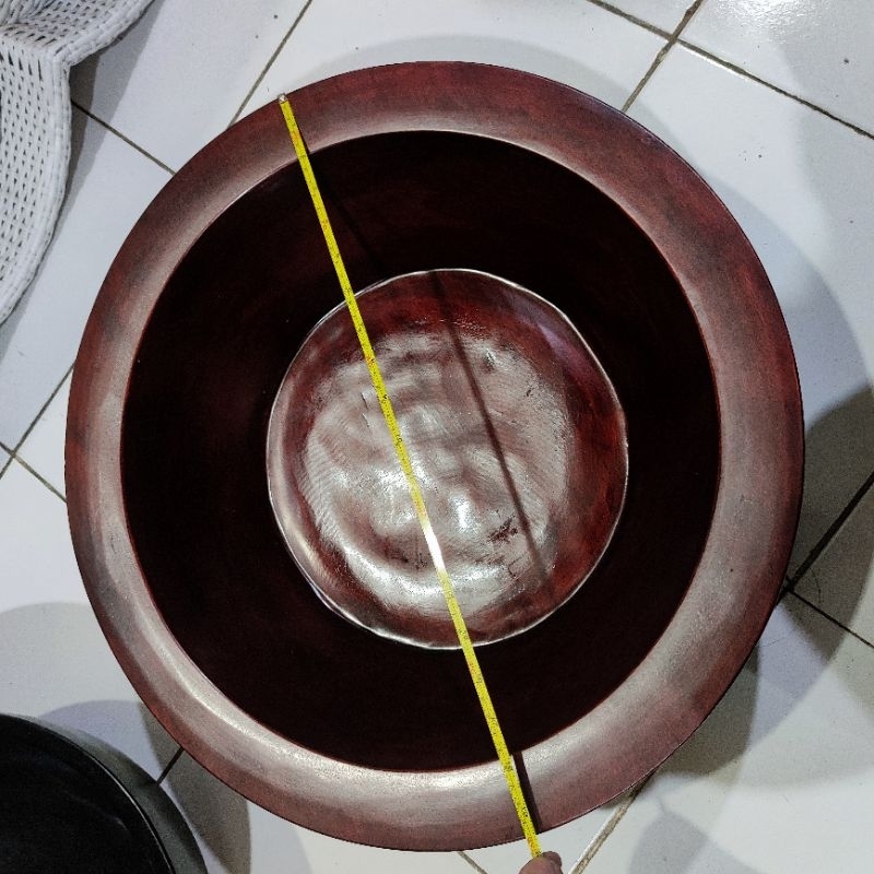 foot bowl spa wood 40cm